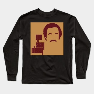 Illustration of Anchorman Long Sleeve T-Shirt